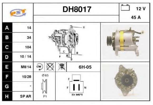 SNRA DH8017