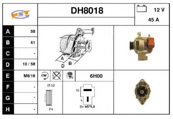 SNRA DH8018
