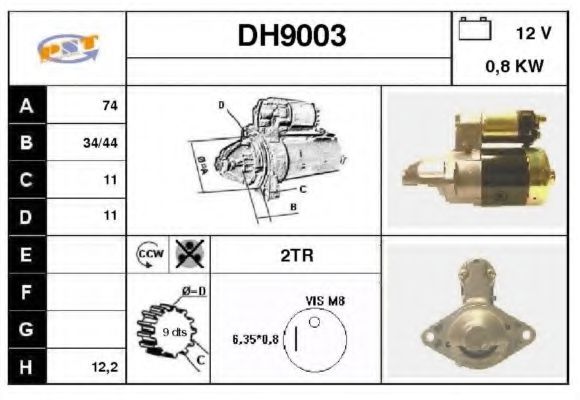 SNRA DH9003