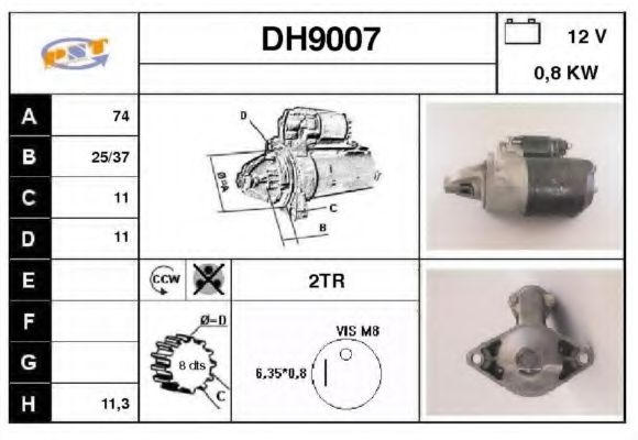 SNRA DH9007