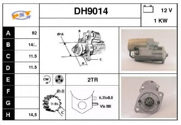 SNRA DH9014