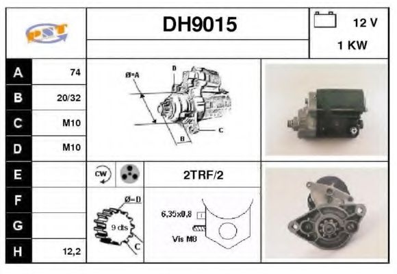 SNRA DH9015