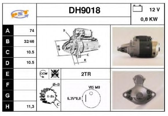 SNRA DH9018