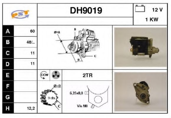 SNRA DH9019
