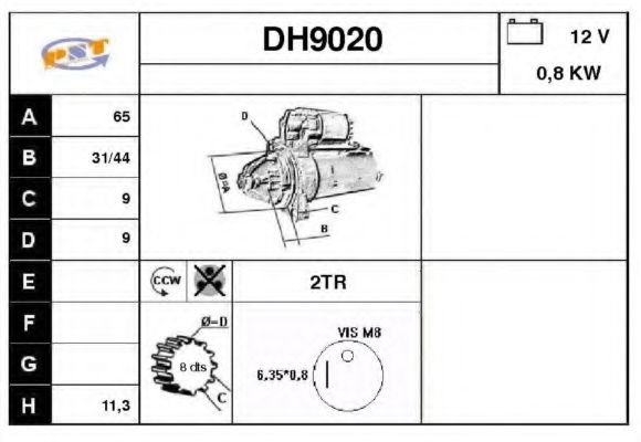 SNRA DH9020