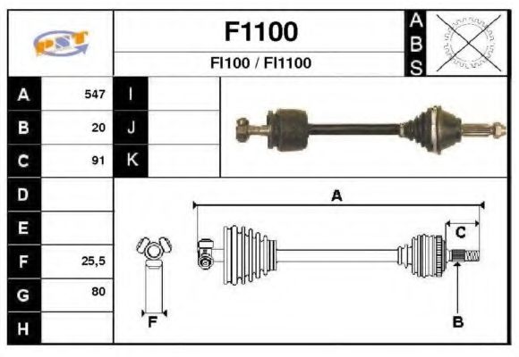 SNRA F1100