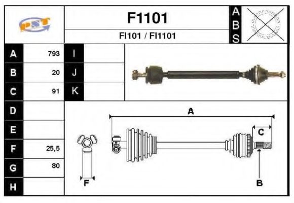 SNRA F1101