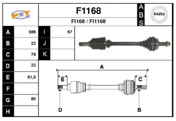 SNRA F1168