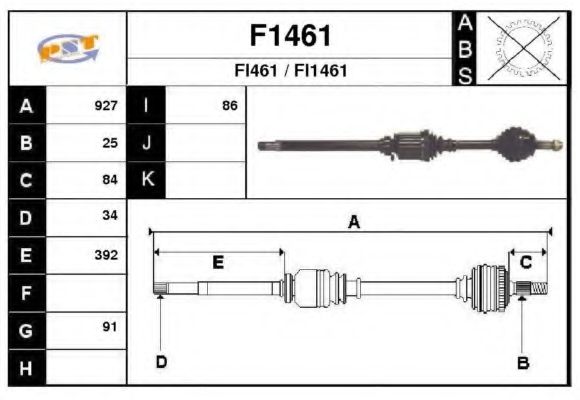 SNRA F1461