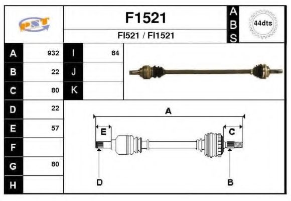 SNRA F1521