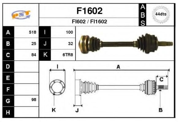 SNRA F1602