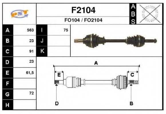 SNRA F2104