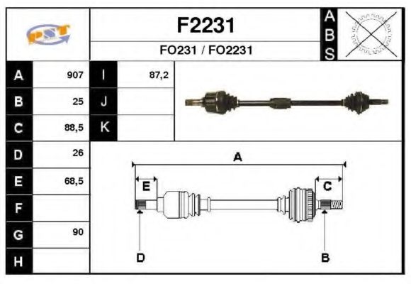 SNRA F2231