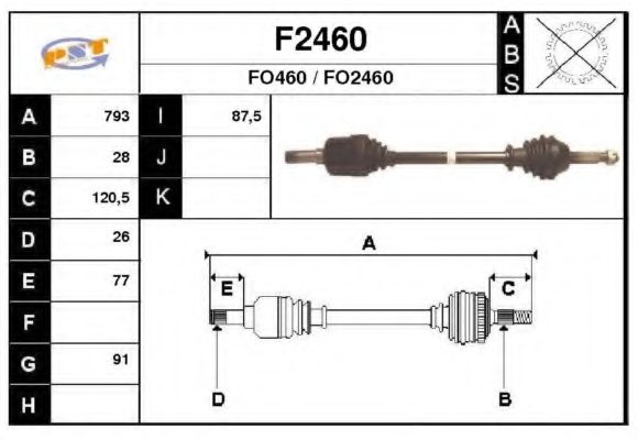 SNRA F2460