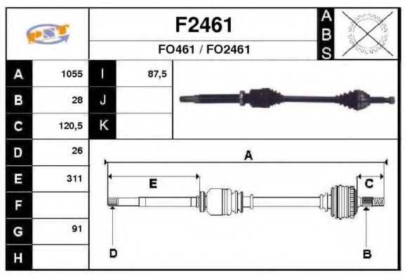 SNRA F2461