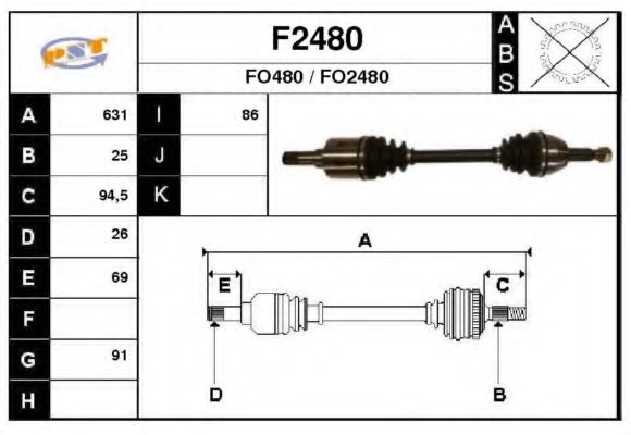 SNRA F2480