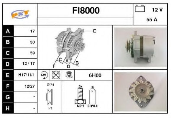 SNRA FI8000