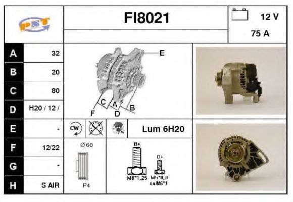 SNRA FI8021