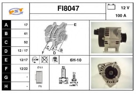 SNRA FI8047