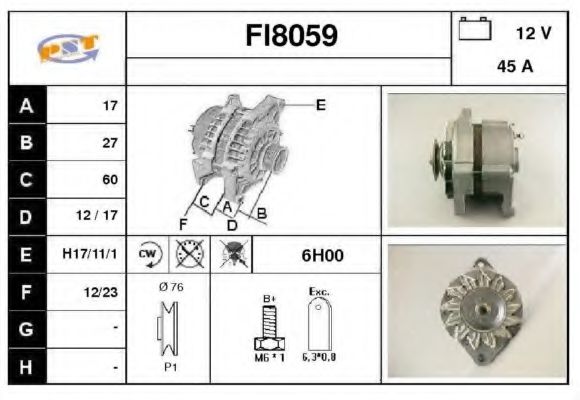 SNRA FI8059