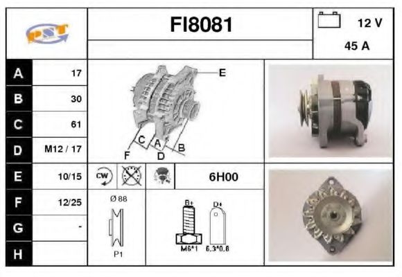 SNRA FI8081