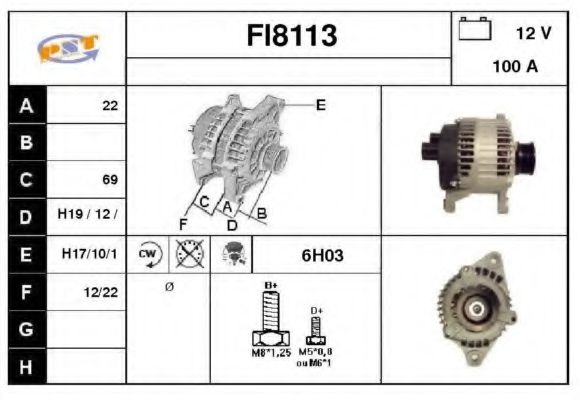 SNRA FI8113