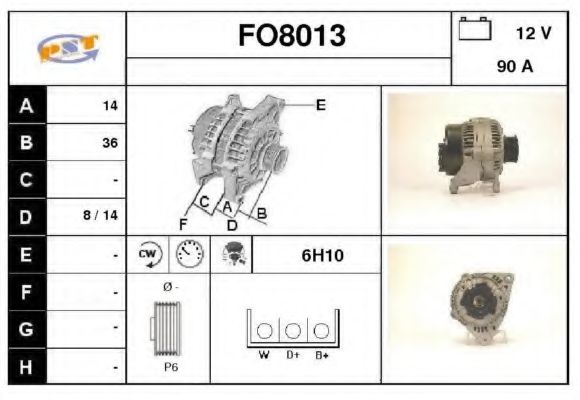SNRA FO8013