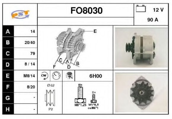 SNRA FO8030