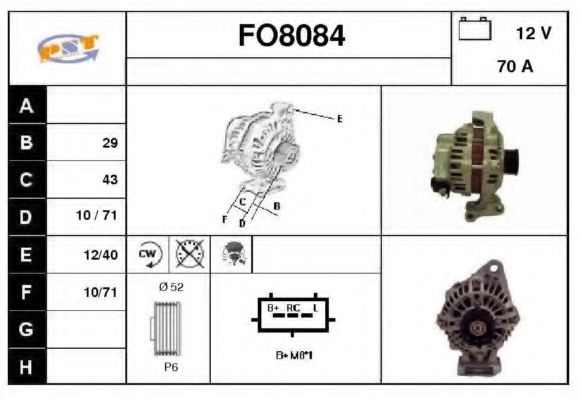 SNRA FO8084