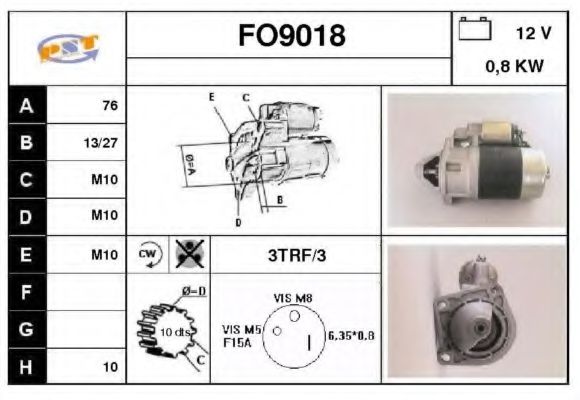 SNRA FO9018