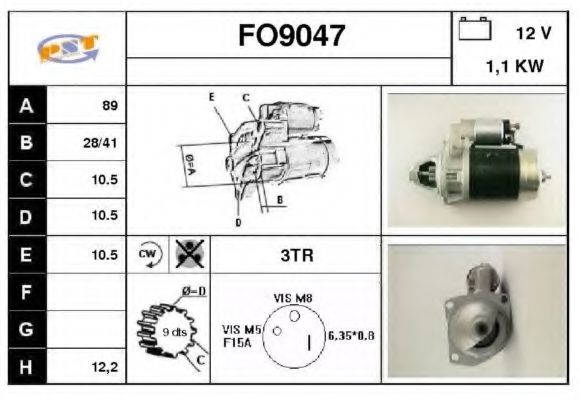 SNRA FO9047