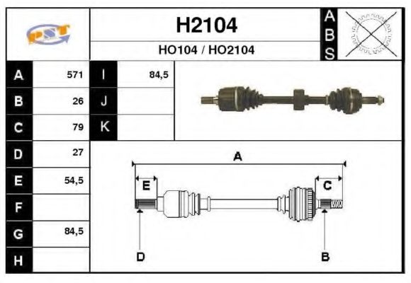 SNRA H2104