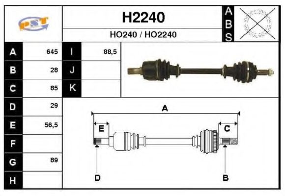 SNRA H2240