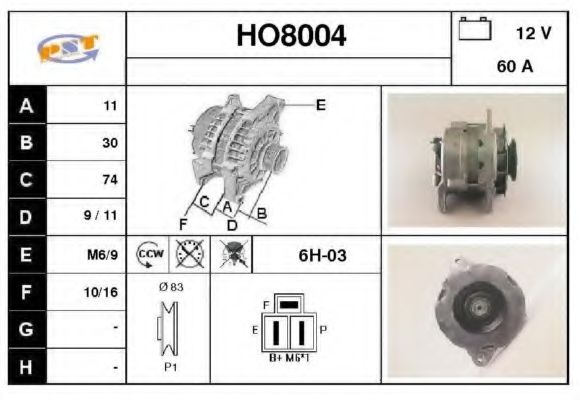 SNRA HO8004