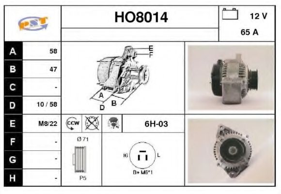 SNRA HO8014