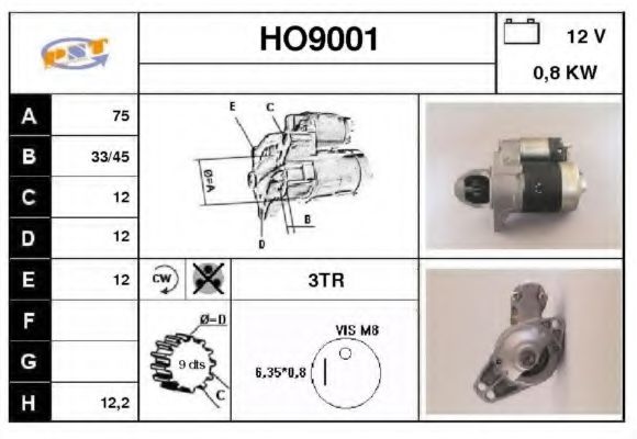 SNRA HO9001