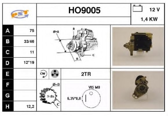 SNRA HO9005