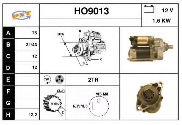 SNRA HO9013
