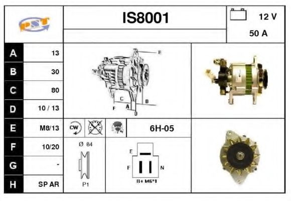 SNRA IS8001
