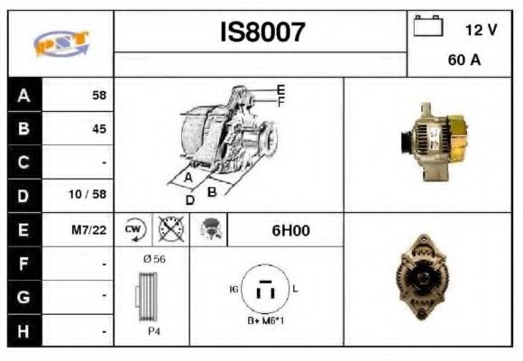 SNRA IS8007