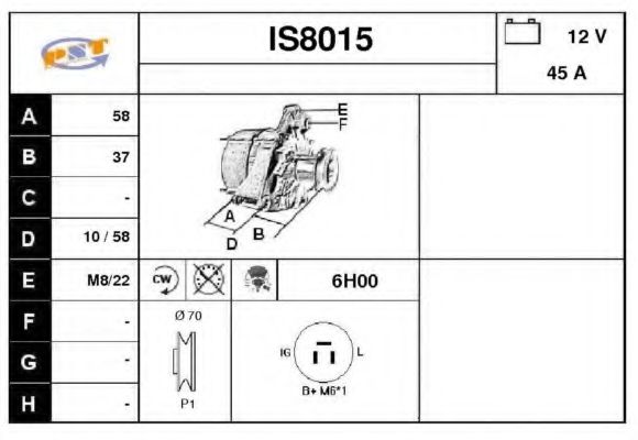 SNRA IS8015