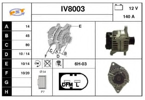 SNRA IV8003