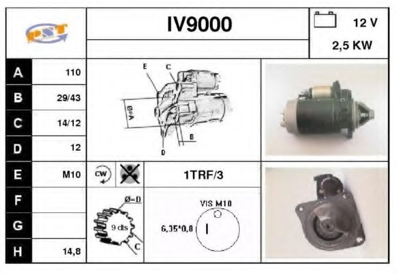 SNRA IV9000