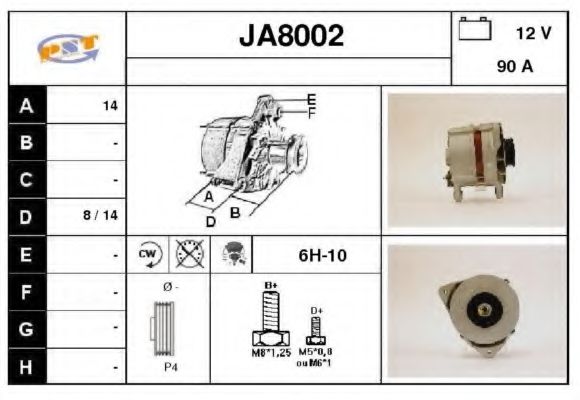 SNRA JA8002