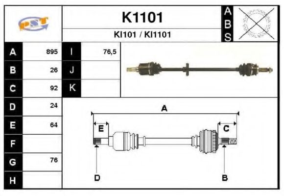 SNRA K1101