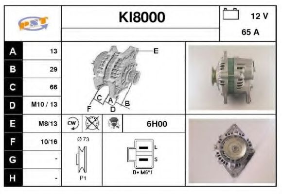 SNRA KI8000