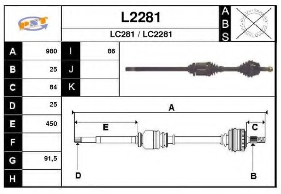 SNRA L2281