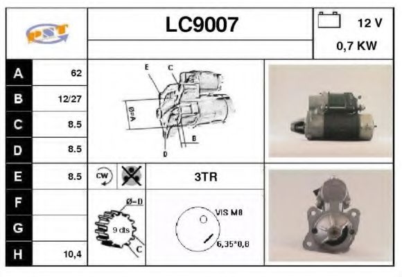 SNRA LC9007