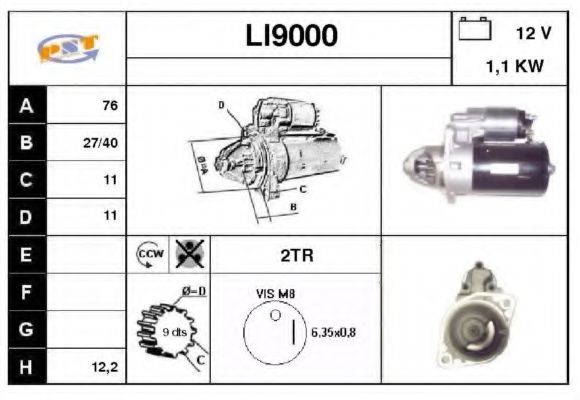 SNRA LI9000