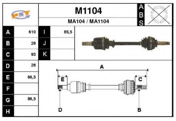 SNRA M1104